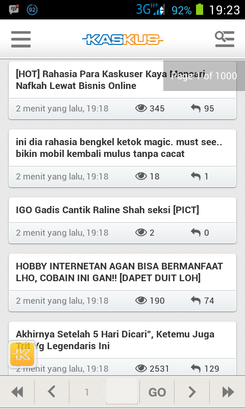 Ane kira udah ilang, taunyah numul lagi...