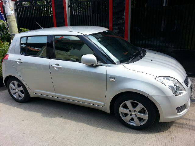 JUAL CEPAT SUZUKI SWIFT AT SILVER DEC 08 KM 83RB TANGAN I PEMAKAI WANITA