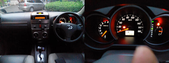 jual toyota rush type G automatic hitam 2012