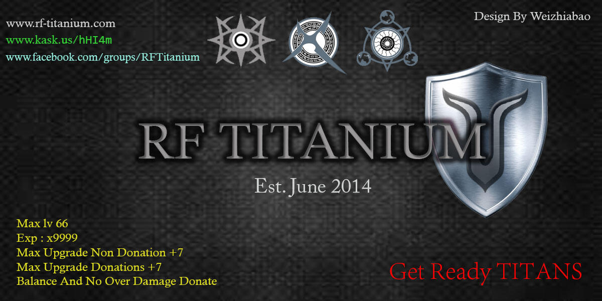 &#91;OFFICIAL&#93; RF TITANIUM 2.2.3.2 PVP SERVER