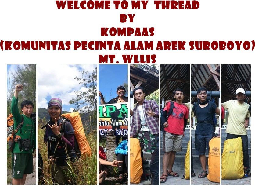 KOMUNITAS PECINTA ALAM AREK SUROBOYO (KOMPAAS) mt.wilis 2300 mdpl