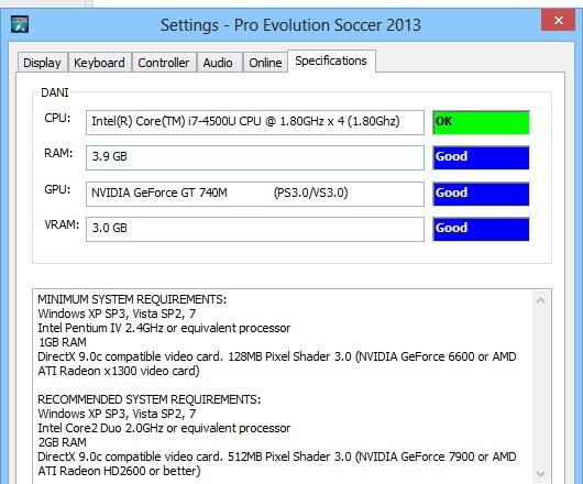 kenapa PES 2013 gak bisa di jalankan di windows 8