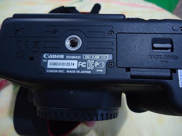 Terjual Jual BRG GADAI - Kamera Canon EOS 700D Body Only 
