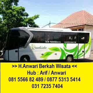 Sewa/Charter Bus Wisata Surabaya,Sidoarjo,Gresik,Tuban,Lamongan