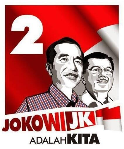 Adu kreatif pendukung Prabowo-Hatta vs Jokowi-JK