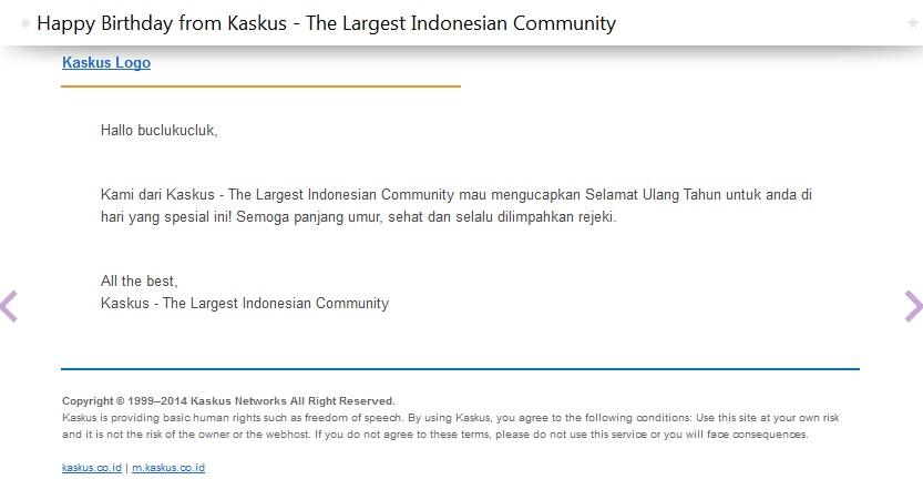 Ucapkan kepada Agan ini ckckck
