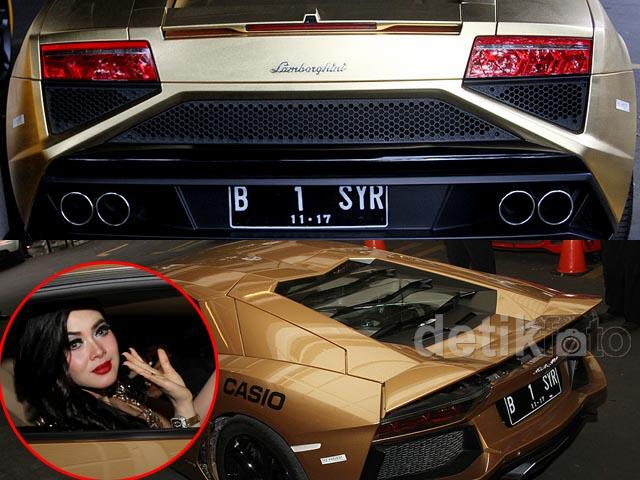 &#91;Berita Gak Penting&#93; Mobil Lamboghini Syahrini ringsek