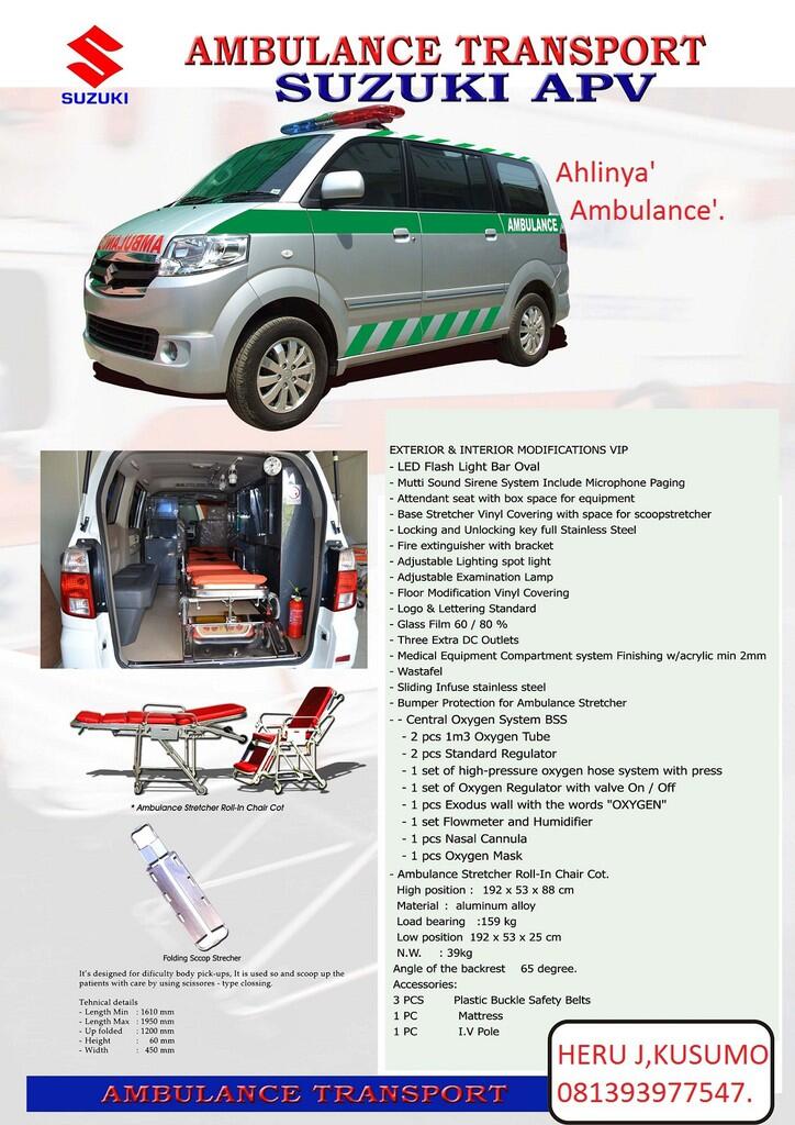 apv blinvan ambulance **ready stok**