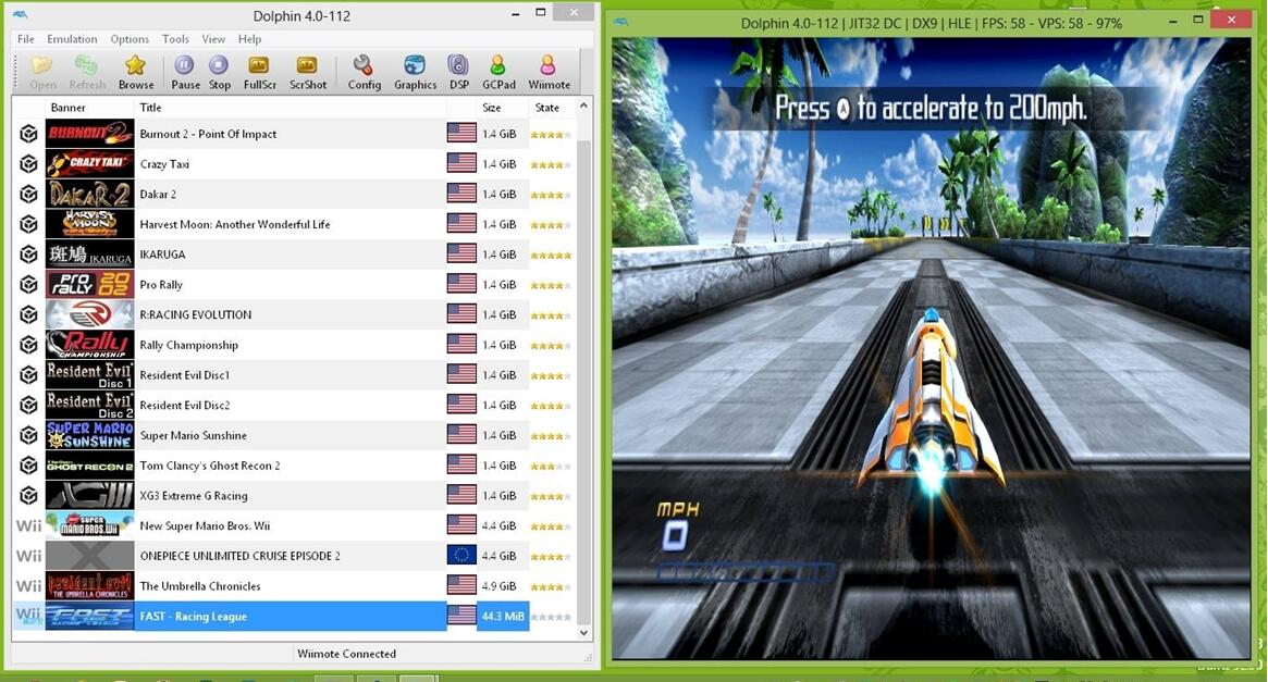 Dolphin emulator на пк