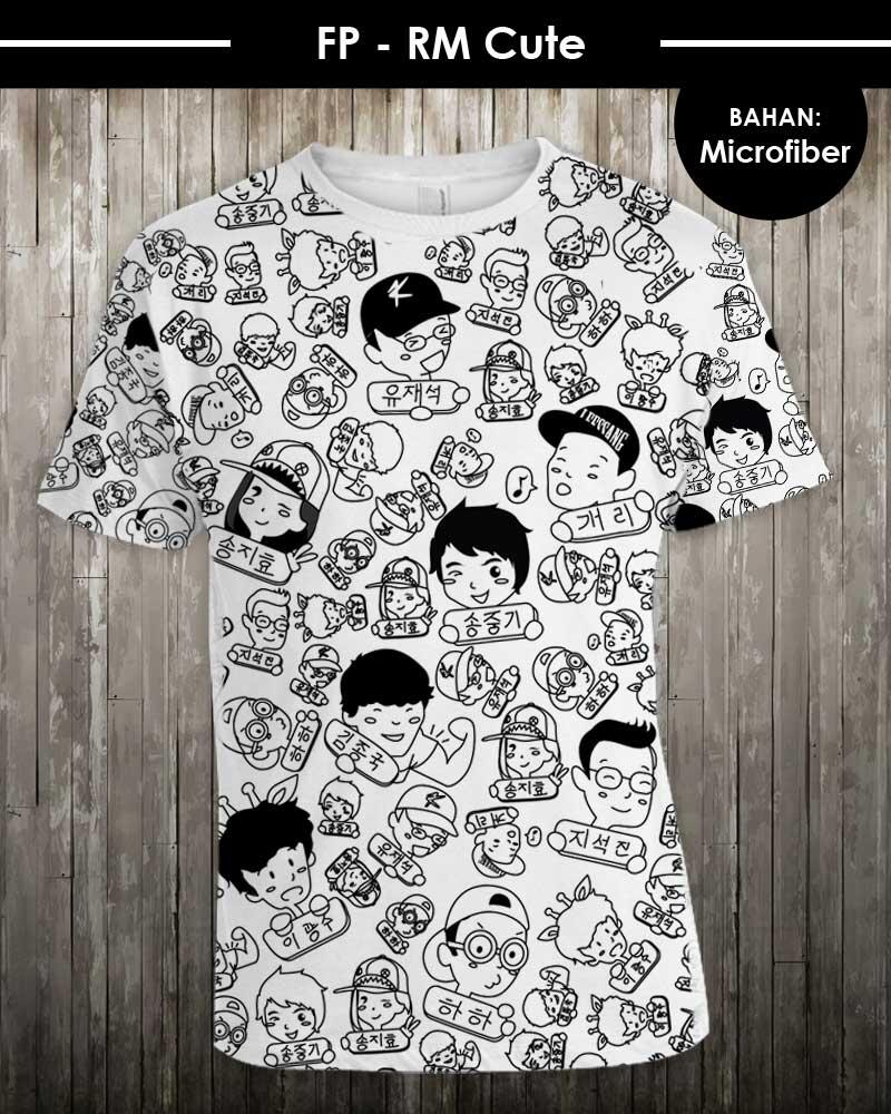 Baju Microfiber Runnin Man, Limited Item dapatkan semua koleksinya