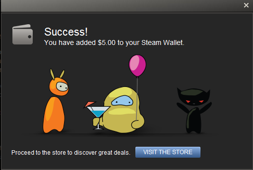 Steam Wallet Card | Redeem Code