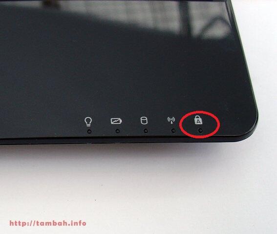 ask, Laptop Asus A43SJ layar mati (lampu idikator gembok menyala )