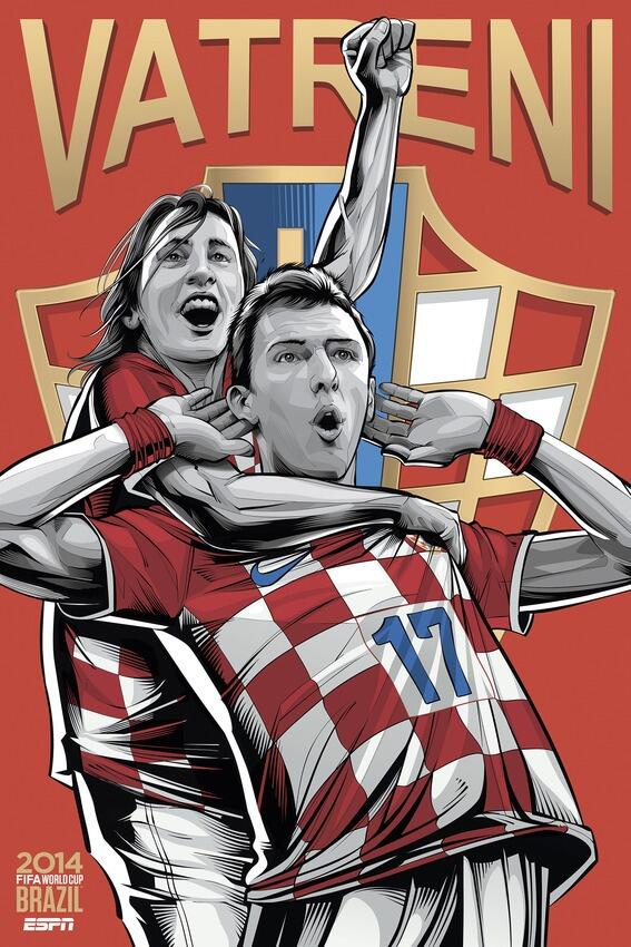Julukan-Julukan 32 Tim yang Berlaga di Piala Dunia 2014!