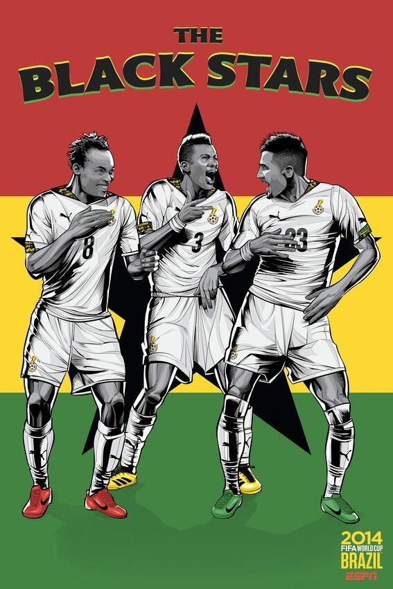 Julukan-Julukan 32 Tim yang Berlaga di Piala Dunia 2014!