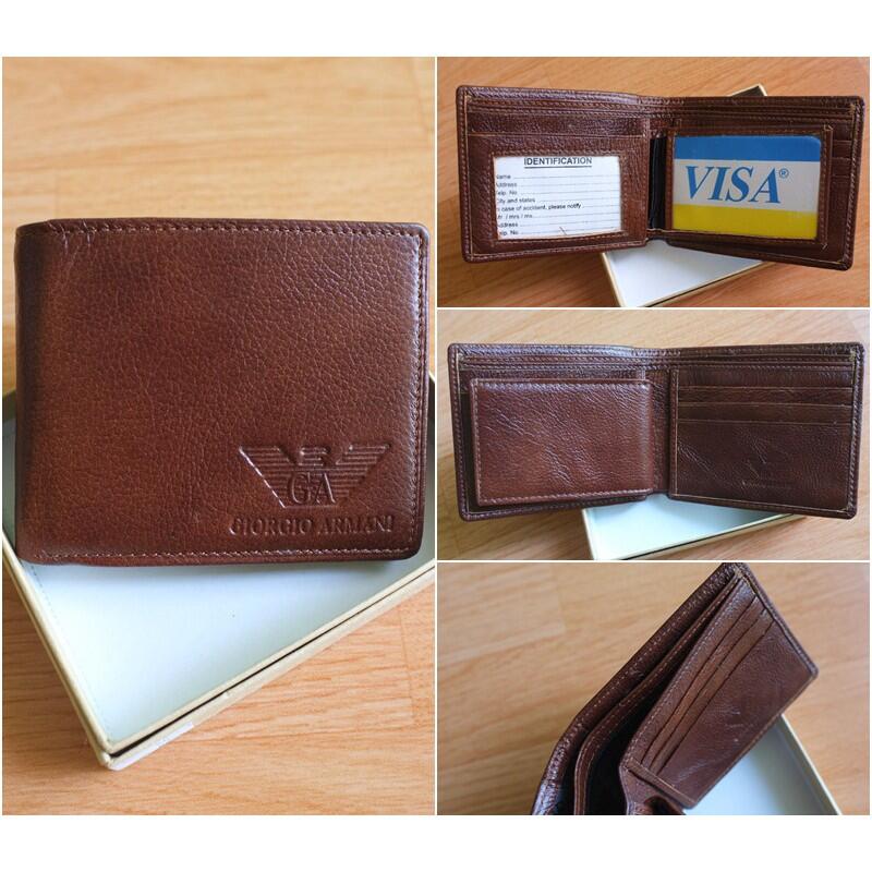 Dompet Branded Murah Meriah Kualitas Impor: Aigner, Armani, Hush Puppies, dll