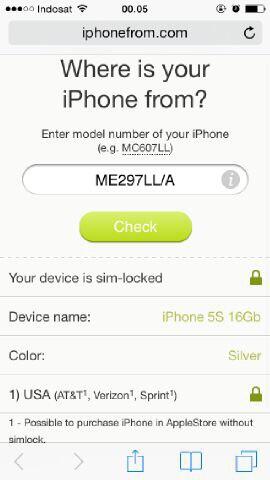 Iphone 5s FU 16Gb Silver TT boleh coba ...
