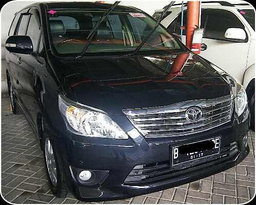 TOYOTA INNOVA V MANUAL 2012 HITAM