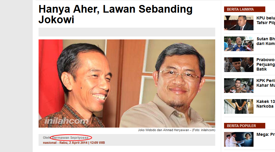 |Cari di "inilah"| GP Ansor Kerahkan 1.200 Kader Buru Pengedar Tabloid “Obor Rakyat”