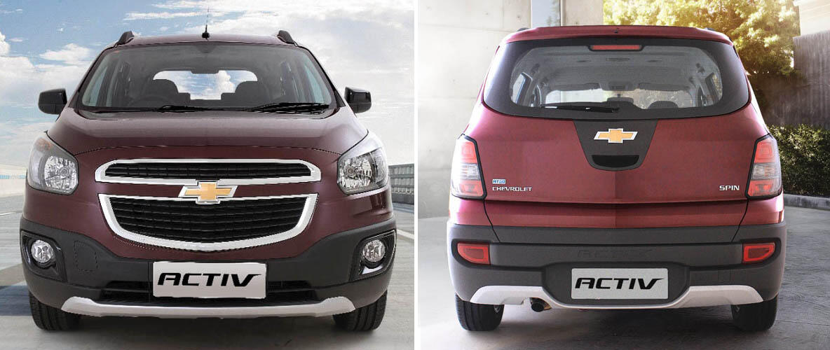 New Chevrolet SPIN Activ AT