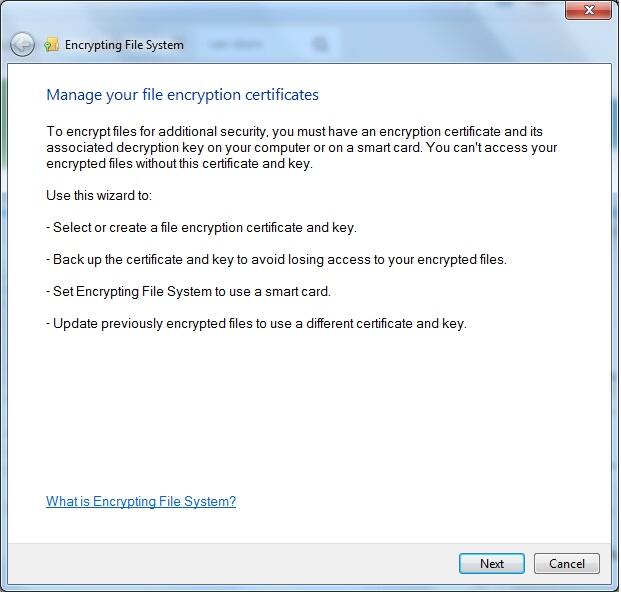mohon bantuan "BitLocker Drive Encryption"