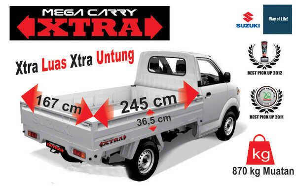 SUZUKI MEGA CARRY 1.5 EXTRA Discount 9jt Model Terbaru 2014