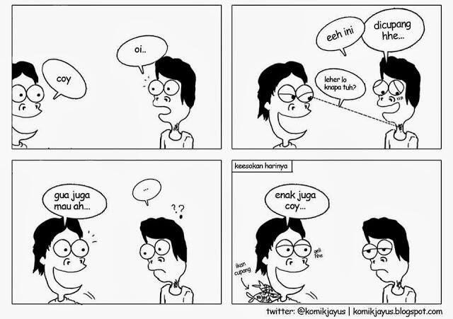 Komik lumayan lucu, dapet dari si mbah