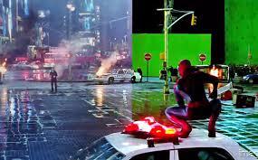Behind the scenes The amazing Spiderman 2