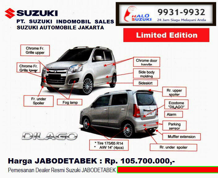 NEW SUZUKI karimun dilago