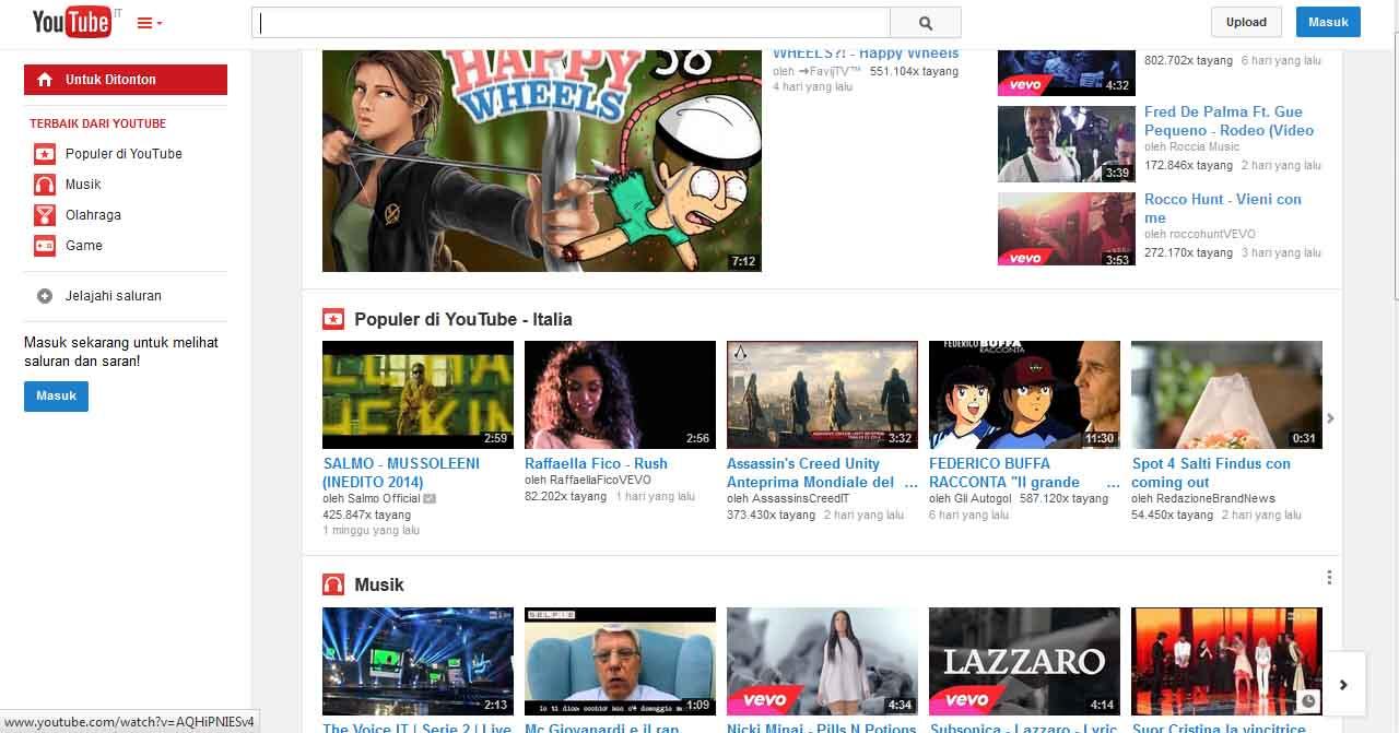 Mengintip Tampilan Youtube tiap negara
