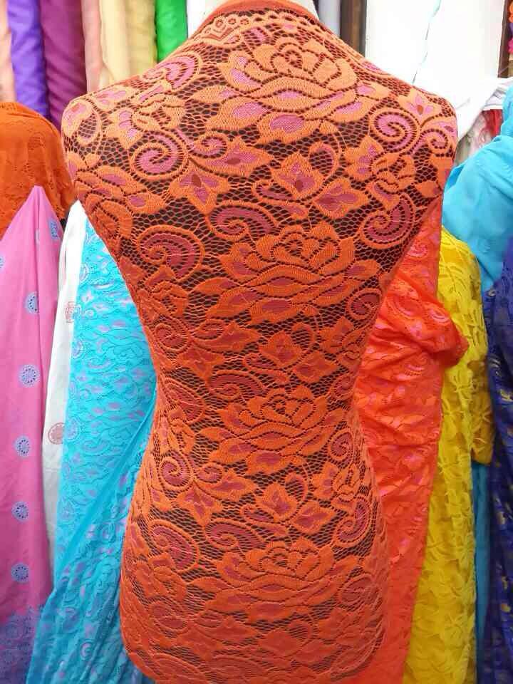 Terjual Kain Kebaya Sofia Chemical Semi Lace terjual kain kebaya sofia chemical semi lace