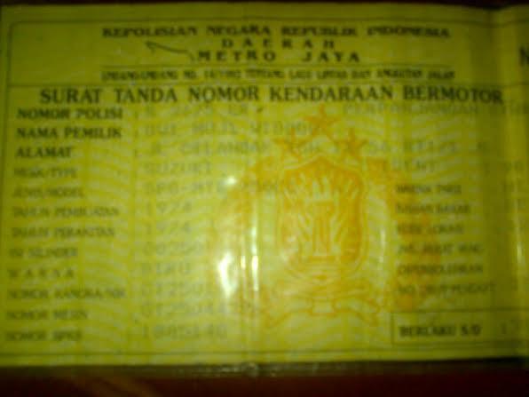 FS Surat Honda CB200 Th 76 & Surat Suzuki GT250
