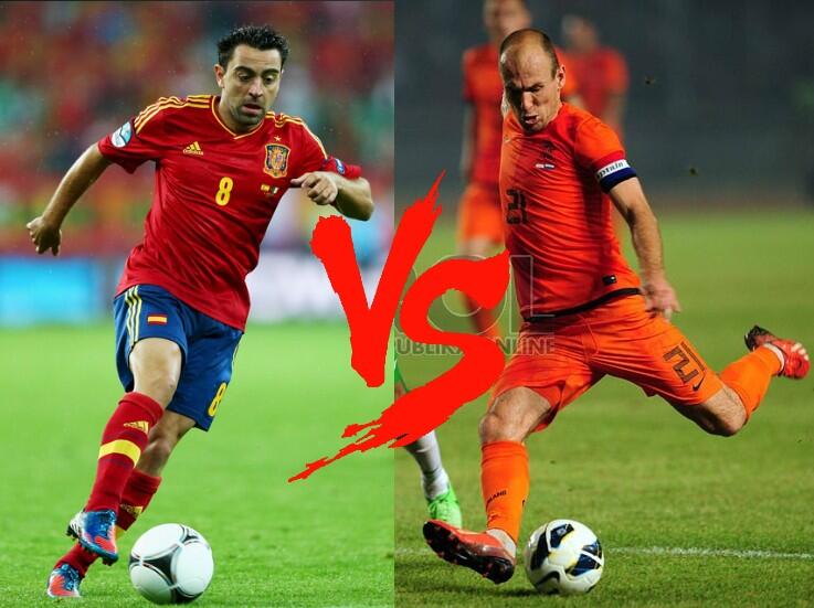 PREDIKSI : SPANYOL vs BELANDA Sabtu 14 Juni - 01.00 WIB