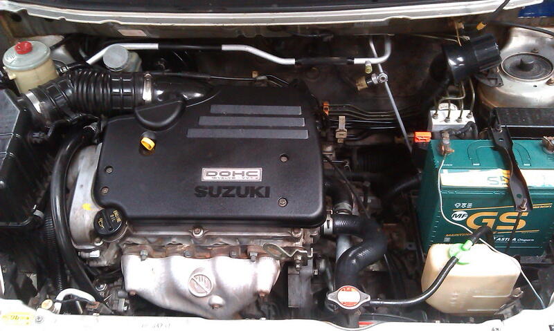 Suzuki Aerio DX A/T 2003 Silver Metalik DP RINGAN