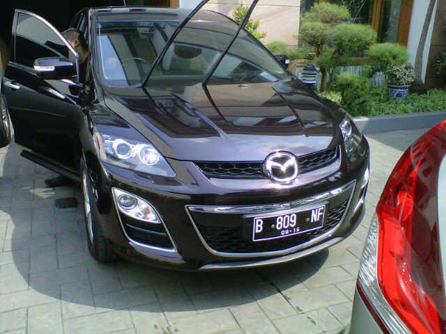 Mazda CX7 thn 2011 Ungu Metalik Bln 8 KM 10000