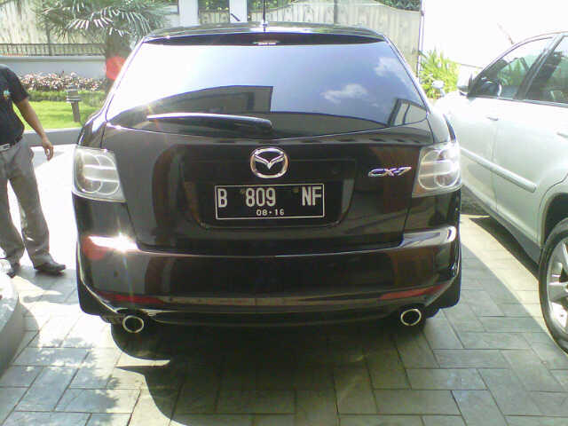Mazda CX7 thn 2011 Ungu Metalik Bln 8 KM 10000