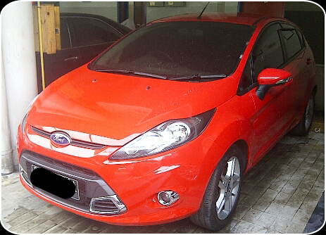 FORD FIESTA S MATIC 2012 MERAH