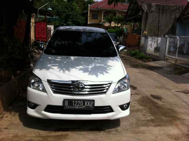 Grand Inova G At Bensin 2012