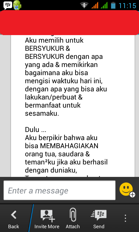 &quot;Dulu &amp; Sekarang&quot; - Pesan BBM Dari Temennya Temen, Ane Share Di KASKUS