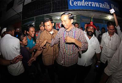 Kunjungi Cepos, Jokowi Minta Maaf ke Mama-Mama Papua