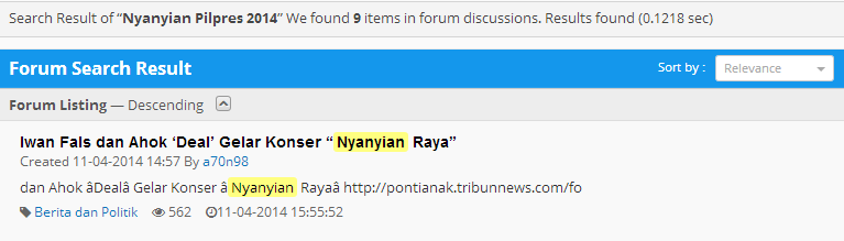 Nyanyian Capres dan Cawapres Indonesia 2014 | Perang Kreatif Pendukung