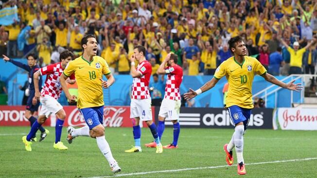 Hasil Pertandingan Piala Dunia 2014 Perdana Brasil VS Kroasia