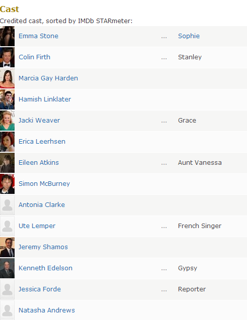 &#91;Official Thread&#93; Magic In The Moonlight | 25 July 2014 | A Film by Woody Allen 