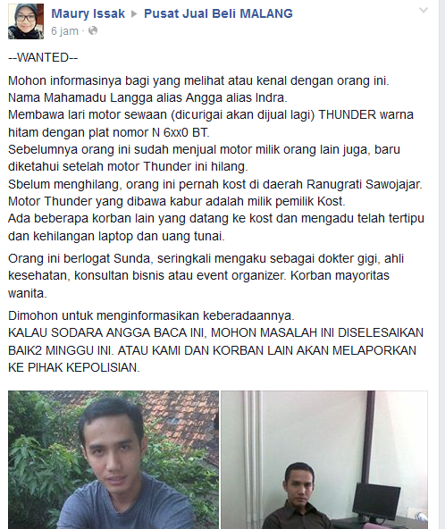 Pencurian ( Wanted )