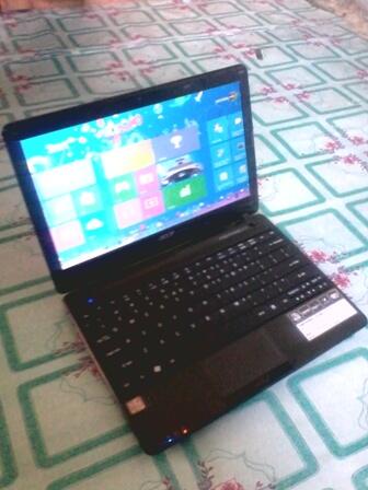 JUAL BU,,Netbook Acer aspire one 722 fullset cod bandung