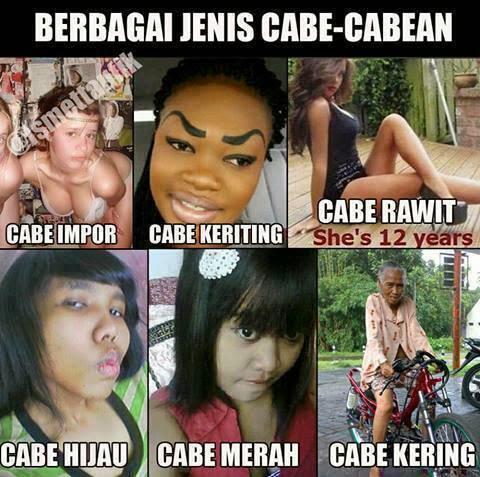 Tipe-tipe cewek beserta sisi positif dan negatifnya