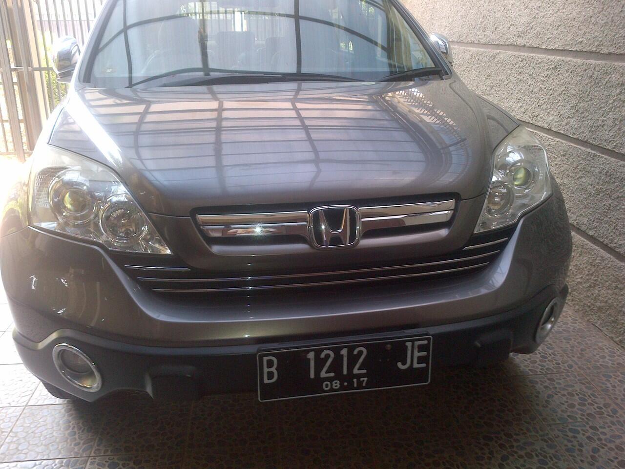 dijual mobil honda cr-v tahun 2007