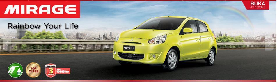 mitsubishi mirage glx 2014 promo kredit 5 tahun