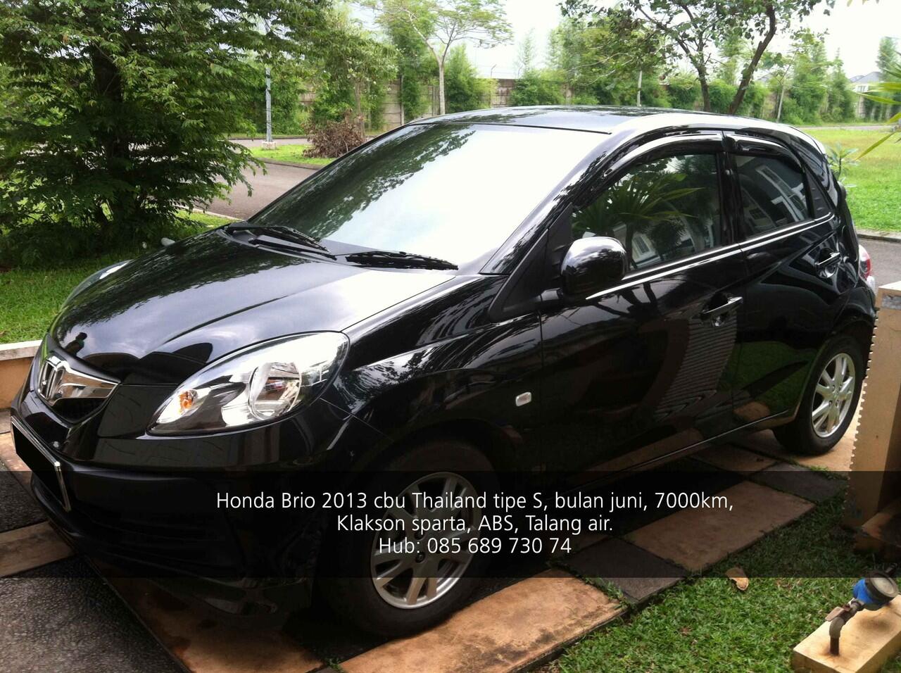 Honda Brio 2013 cbu thailand