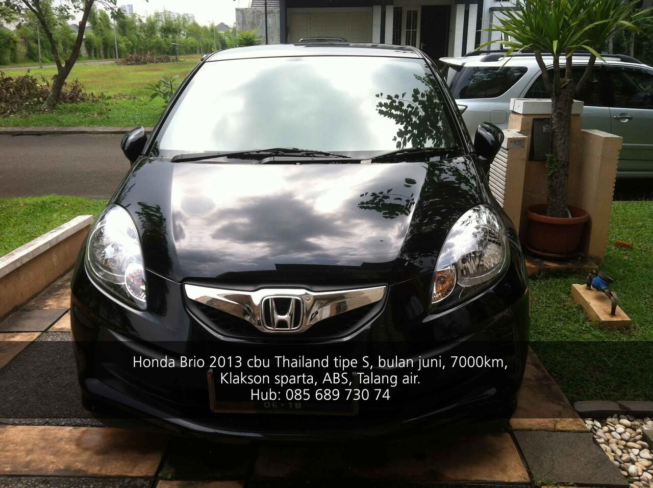 Honda Brio 2013 cbu thailand