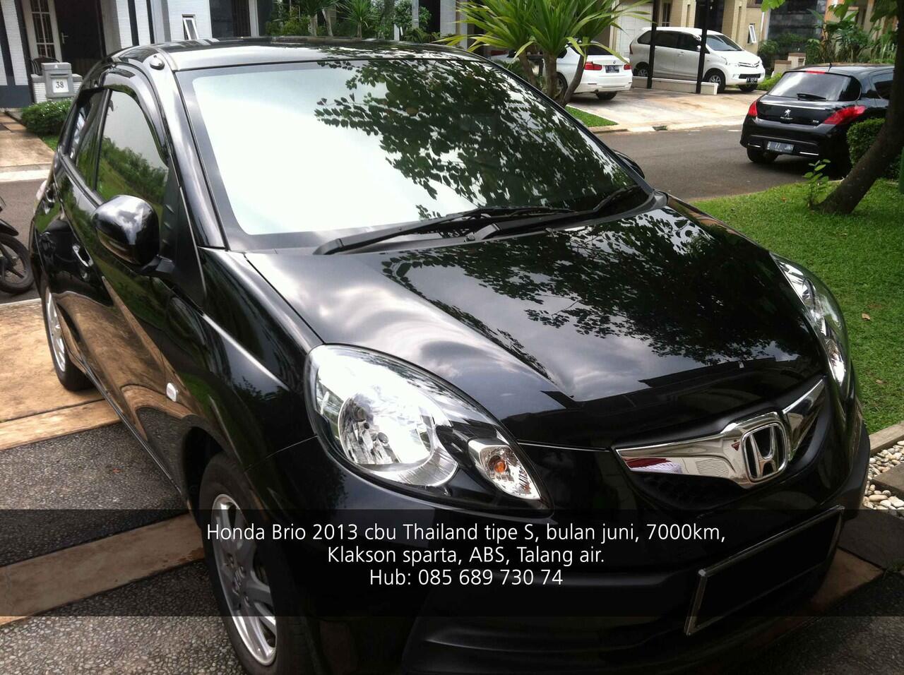Honda Brio 2013 cbu thailand
